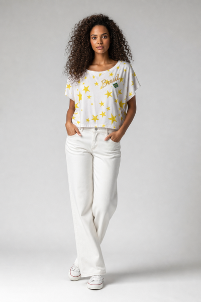 FotoBlusa decote canoa brasil