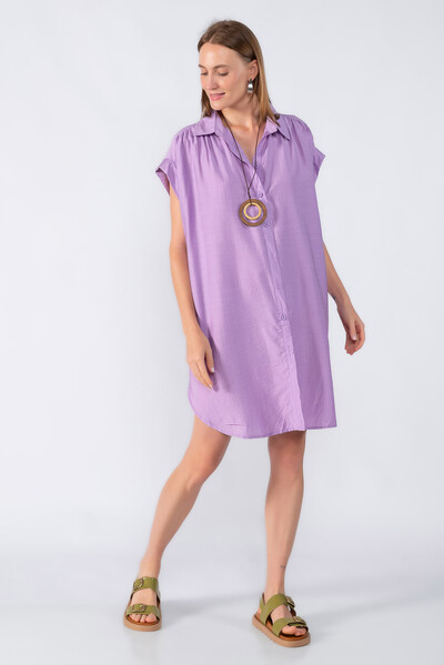 Foto Chemise manga morcego com detalhe