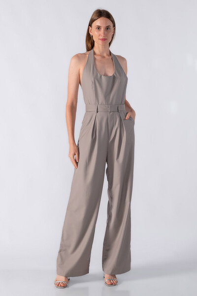 Foto Macacao pantalona em alfaiataria