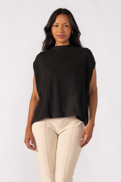 Foto Blusa flanelada gola alta