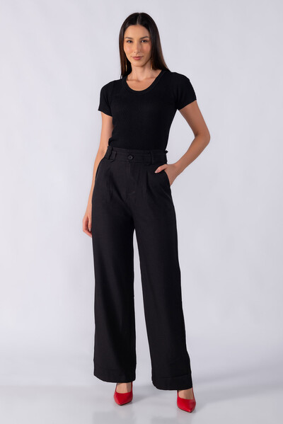 Foto Blusa texturizada manga curta