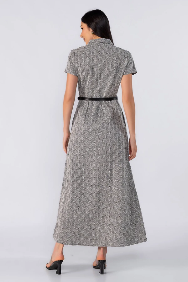 Chemise longo bordado