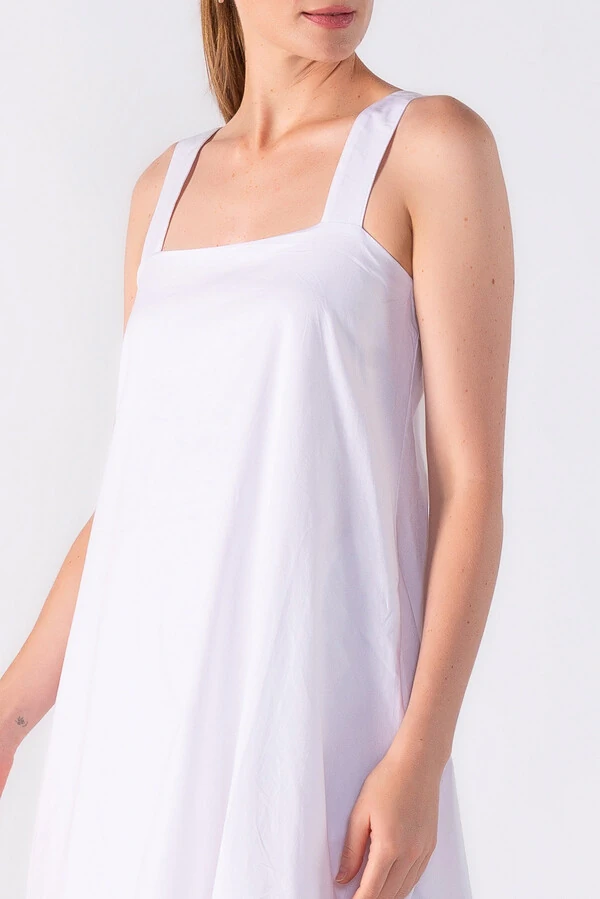 Vestido midi balone