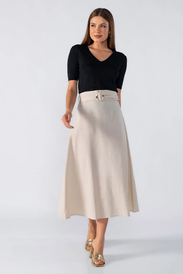 Blusa basica tricot manga curta