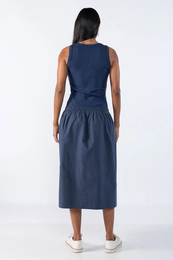 VESTIDO MIDI MALHA COMPOSE