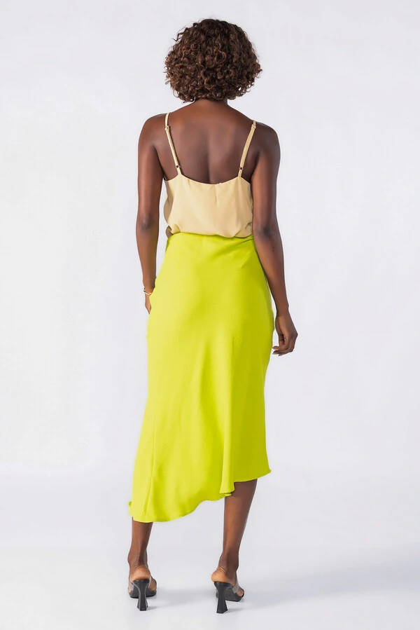 Saia midi assimetrica