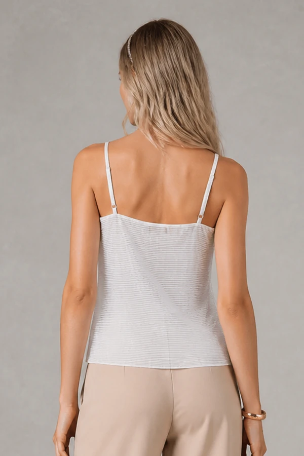 Regata Forrada Alça Lurex