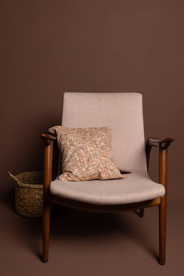 Capa de almofada flocada