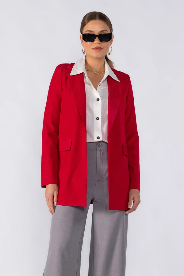 Blazer alfaiataria alongado