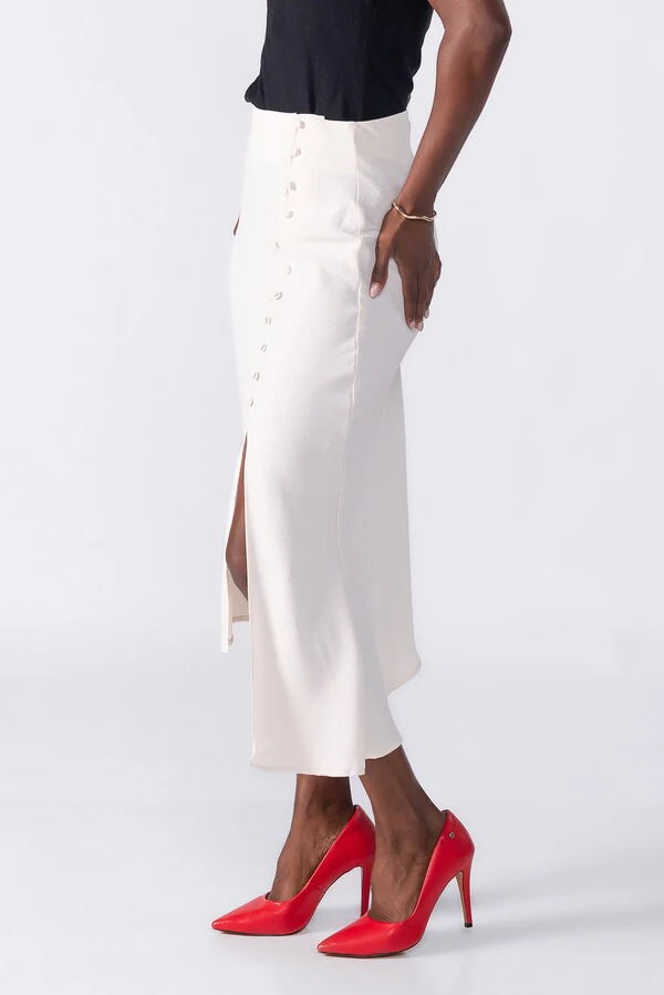 Saia midi assimetrica