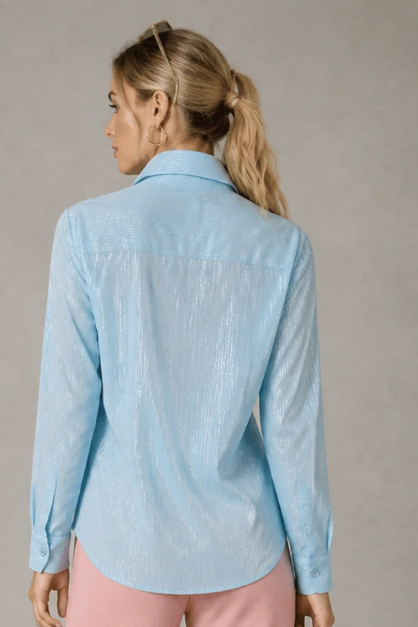 Camisa Lurex com Regulagem