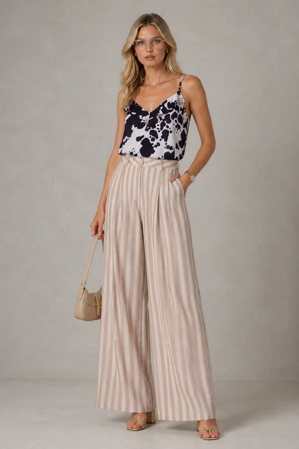 Blusa estampa com babado
