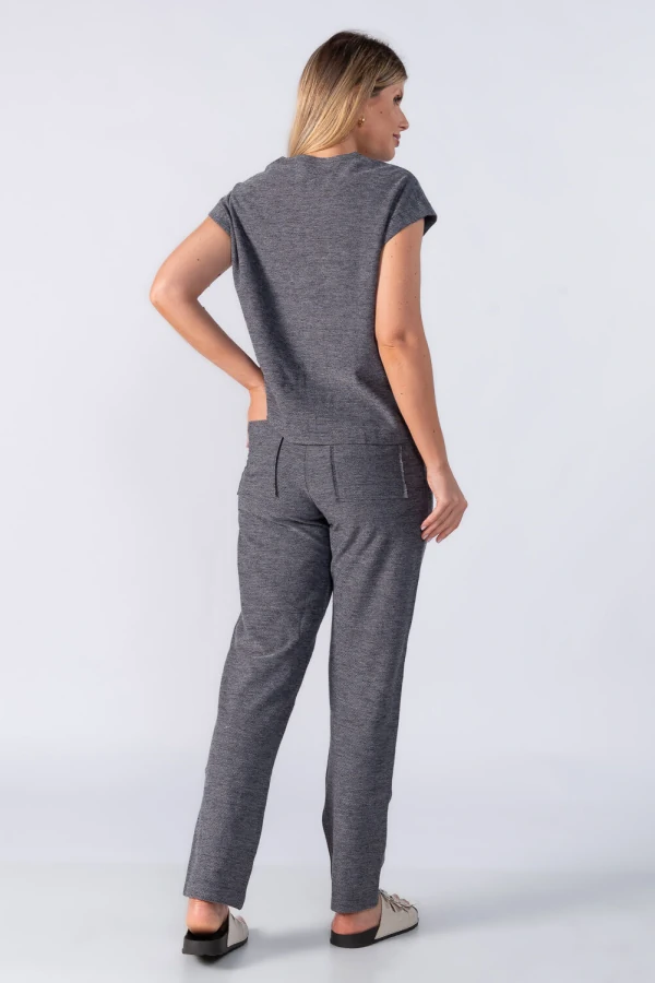 Conjunto moletinho regata calca