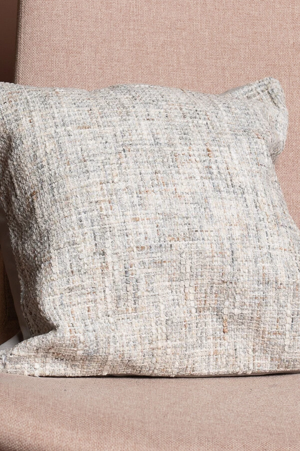 Capa de almofada flocada