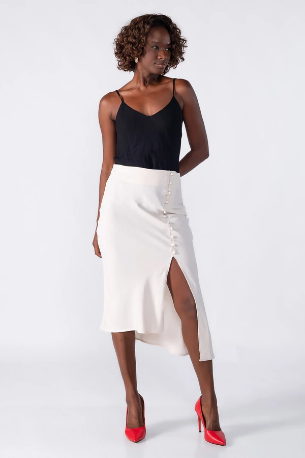 Saia midi assimetrica