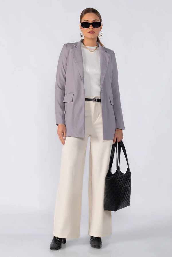 Blazer alfaiataria alongado
