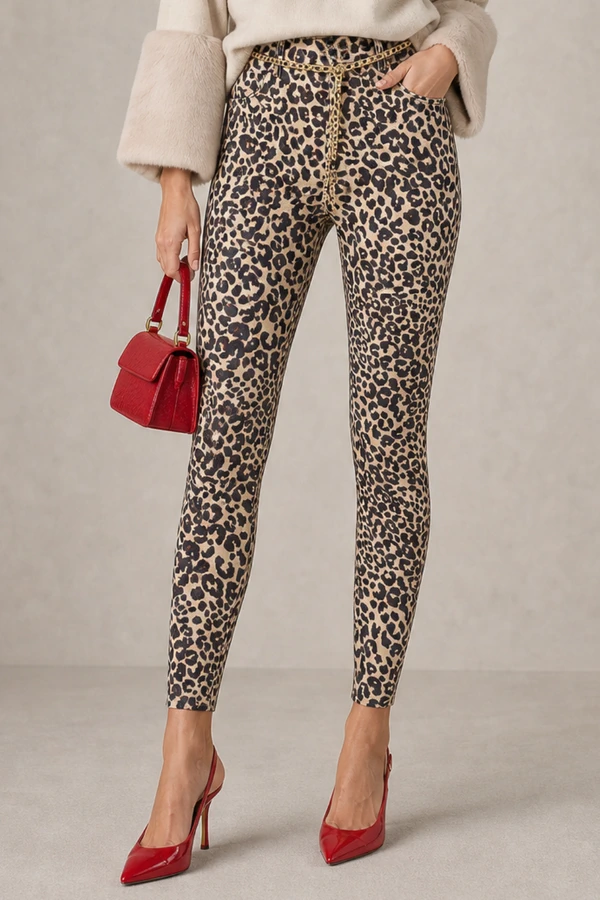 Calca leopardo