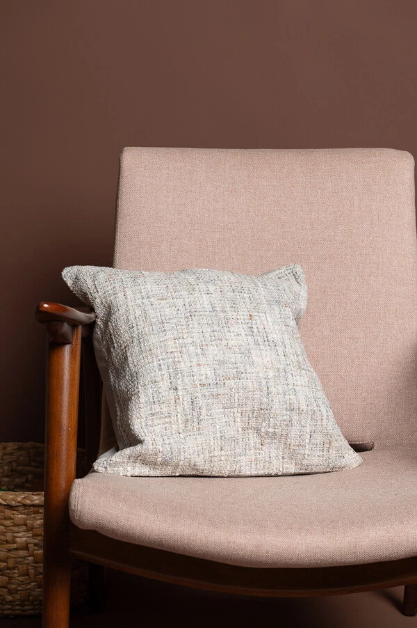 Capa de almofada flocada