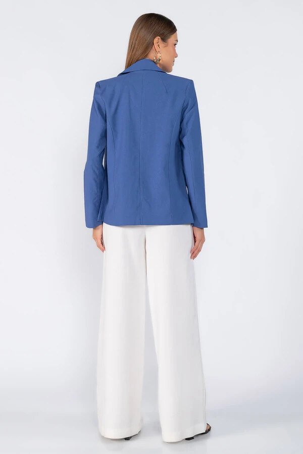 Blazer alfaiataria com ombreiras