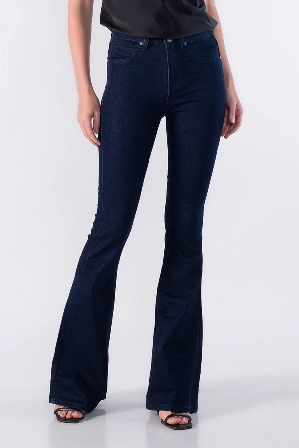 Calca jeans flare