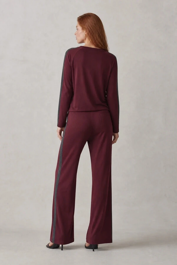 Conjunto calça e blusa em moletinho