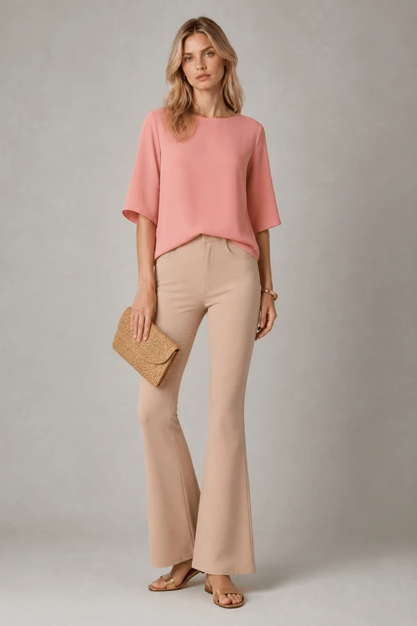 Blusa com Fenda Lateral