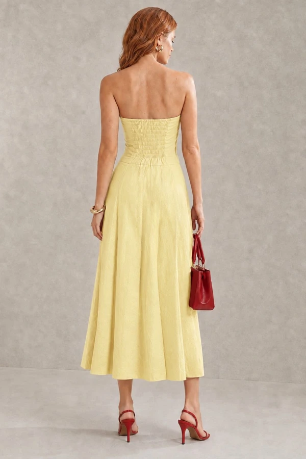 Vestido Viscolinho tomara que caia