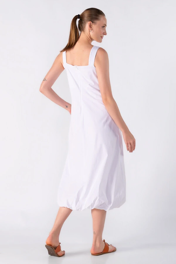 Vestido midi balone