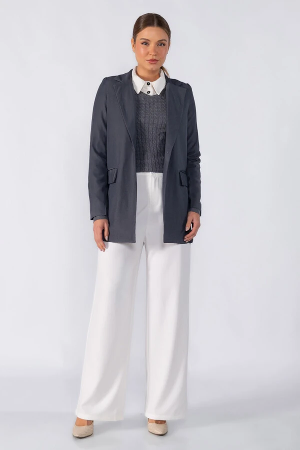 Blazer alfaiataria alongado