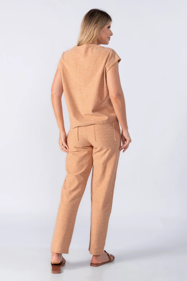 Conjunto moletinho regata calca