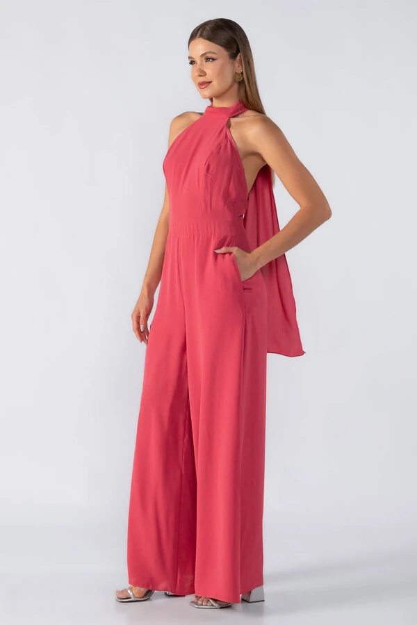 Macacao fluido frente unica