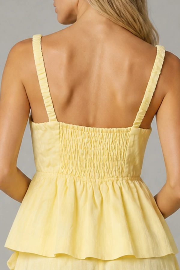 Blusa com lastex e alça de elástico