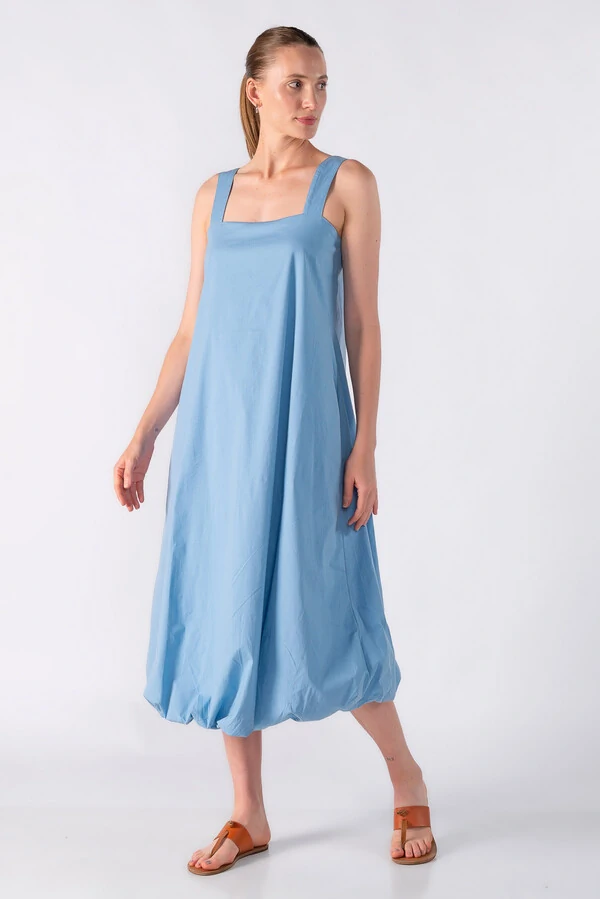 Vestido midi balone