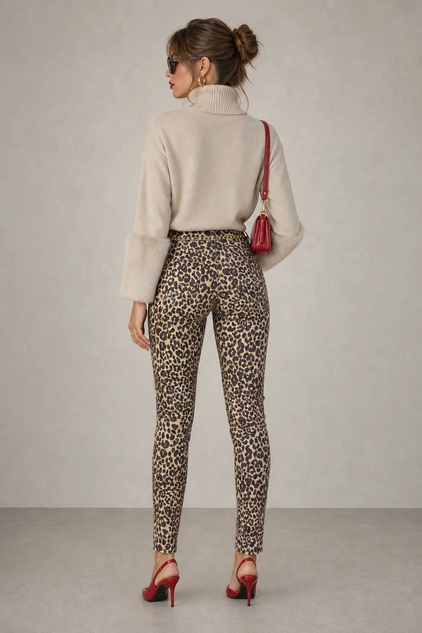 Calca leopardo