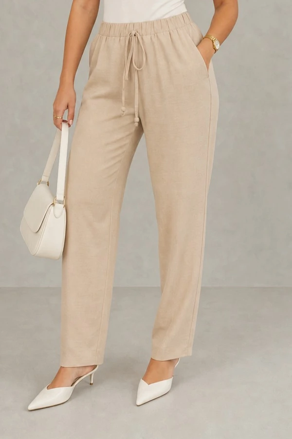 Conjunto calça e blusa com fenda lateral