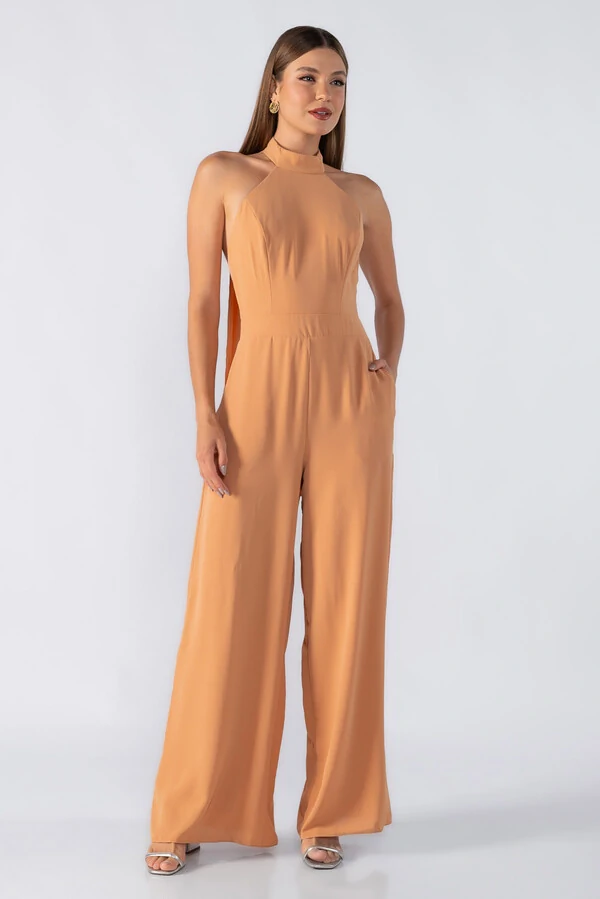 Macacao fluido frente unica