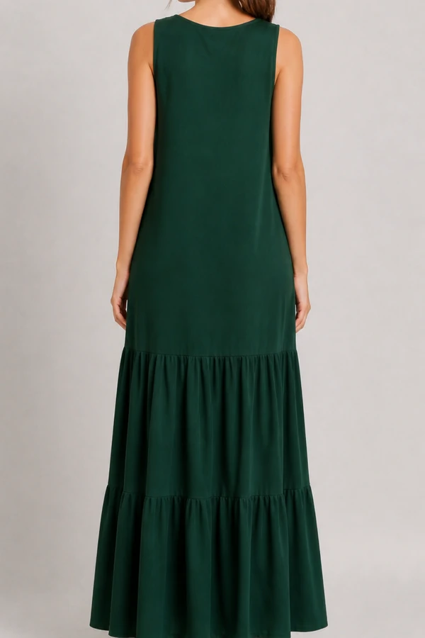 Vestido longo regata