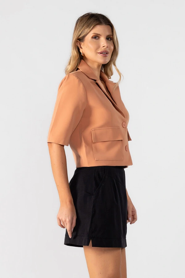 Camisa alfaiataria utilitaria