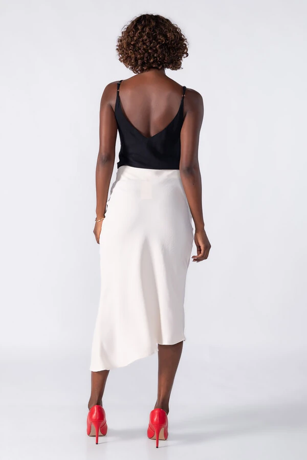 Saia midi assimetrica