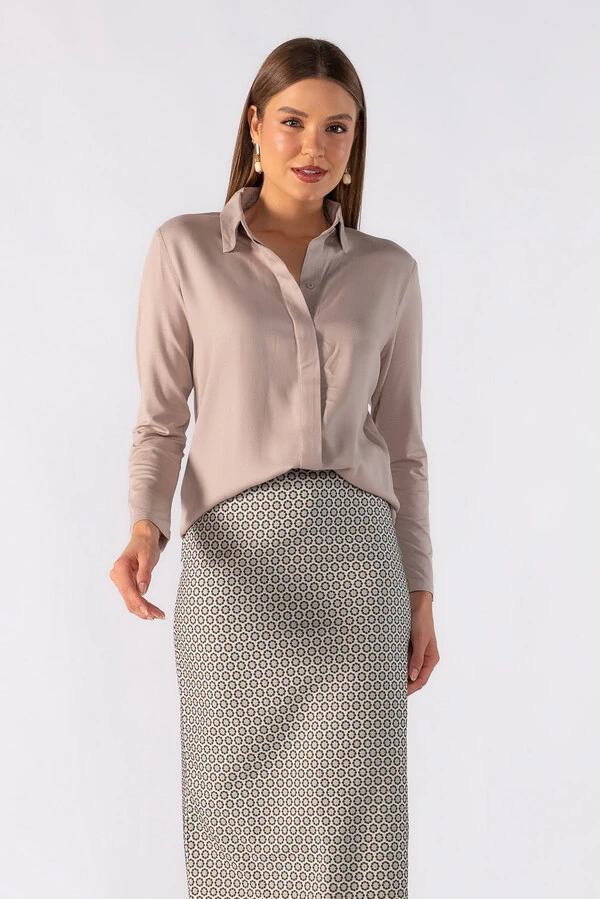 Camisa basica viscolycra