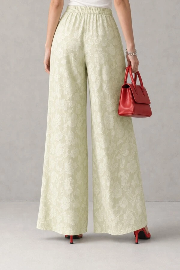Calça pantalona devorê