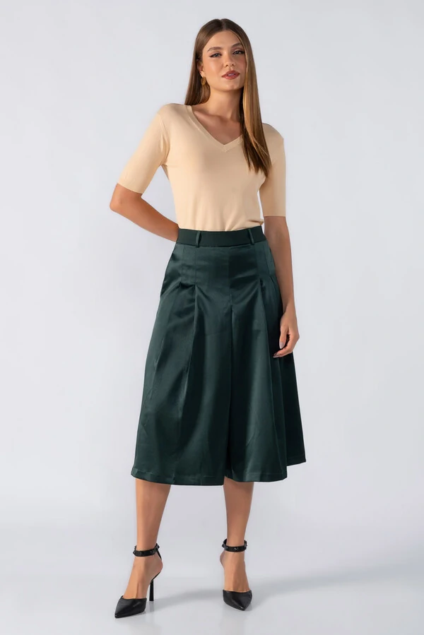 Blusa basica tricot manga curta