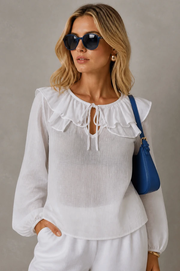 Conjunto Calça e Blusa com badado