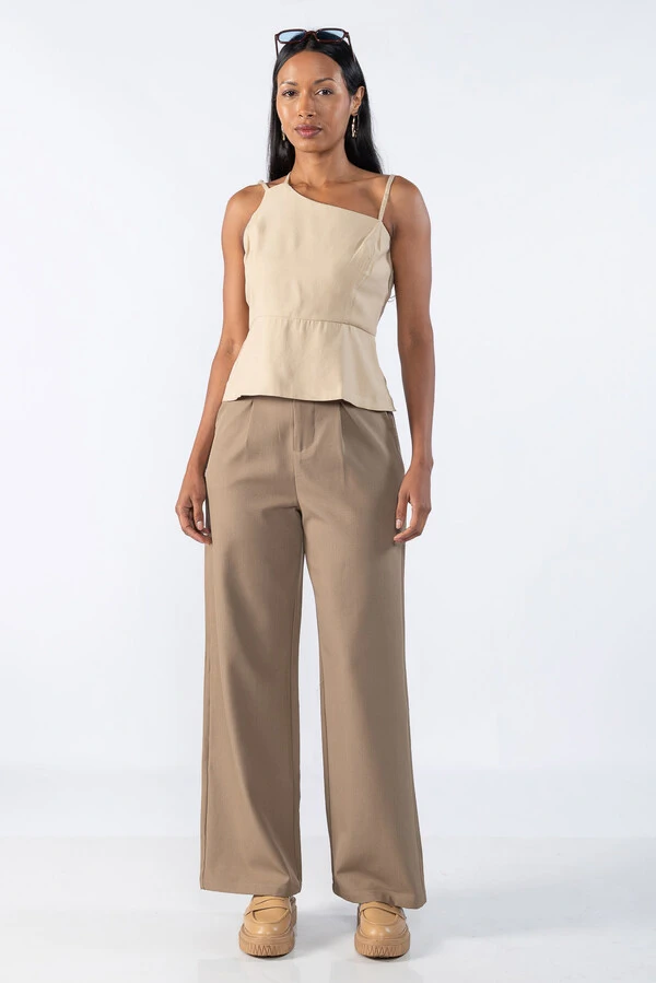 Blusa Alfaiataria Alça Dupla