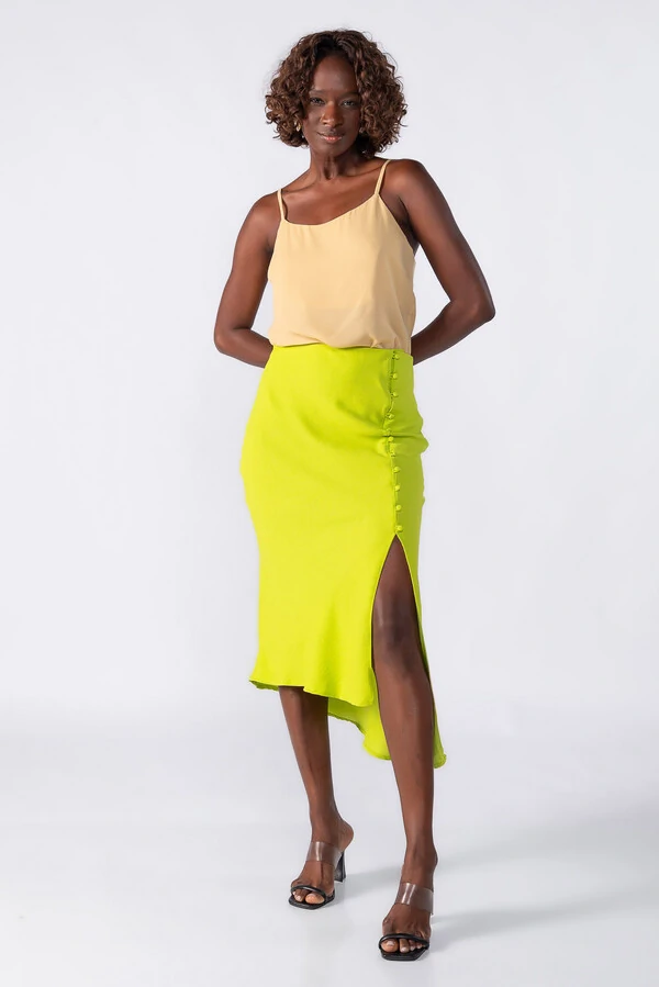 Saia midi assimetrica