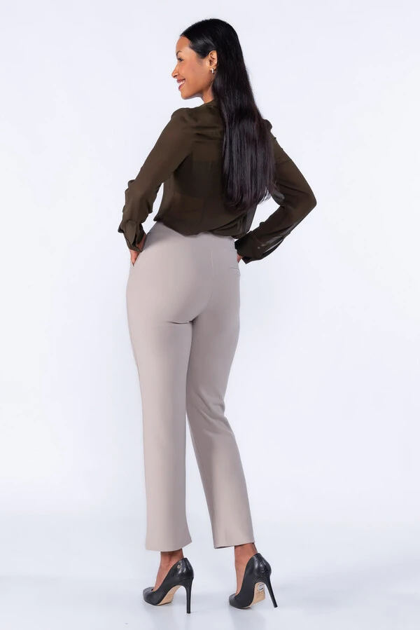 Calça Pregas Cos