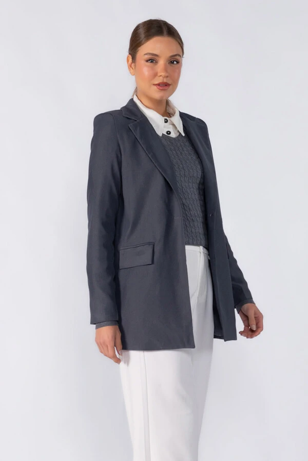 Blazer alfaiataria alongado