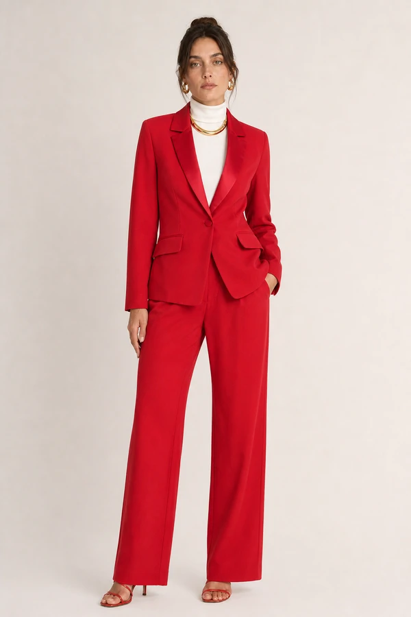 Blazer liso detalhe 7 botoes