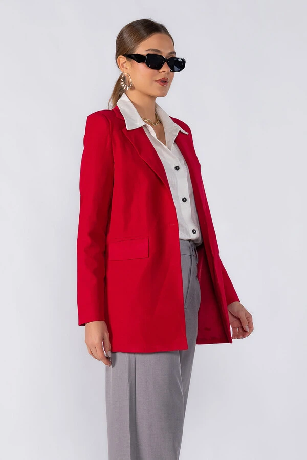 Blazer alfaiataria alongado