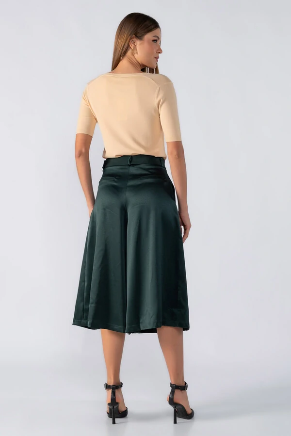 Calca saia pantacourt